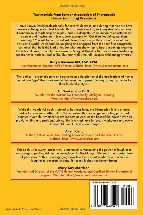 Vista 2 de Highly Humorous Leadership