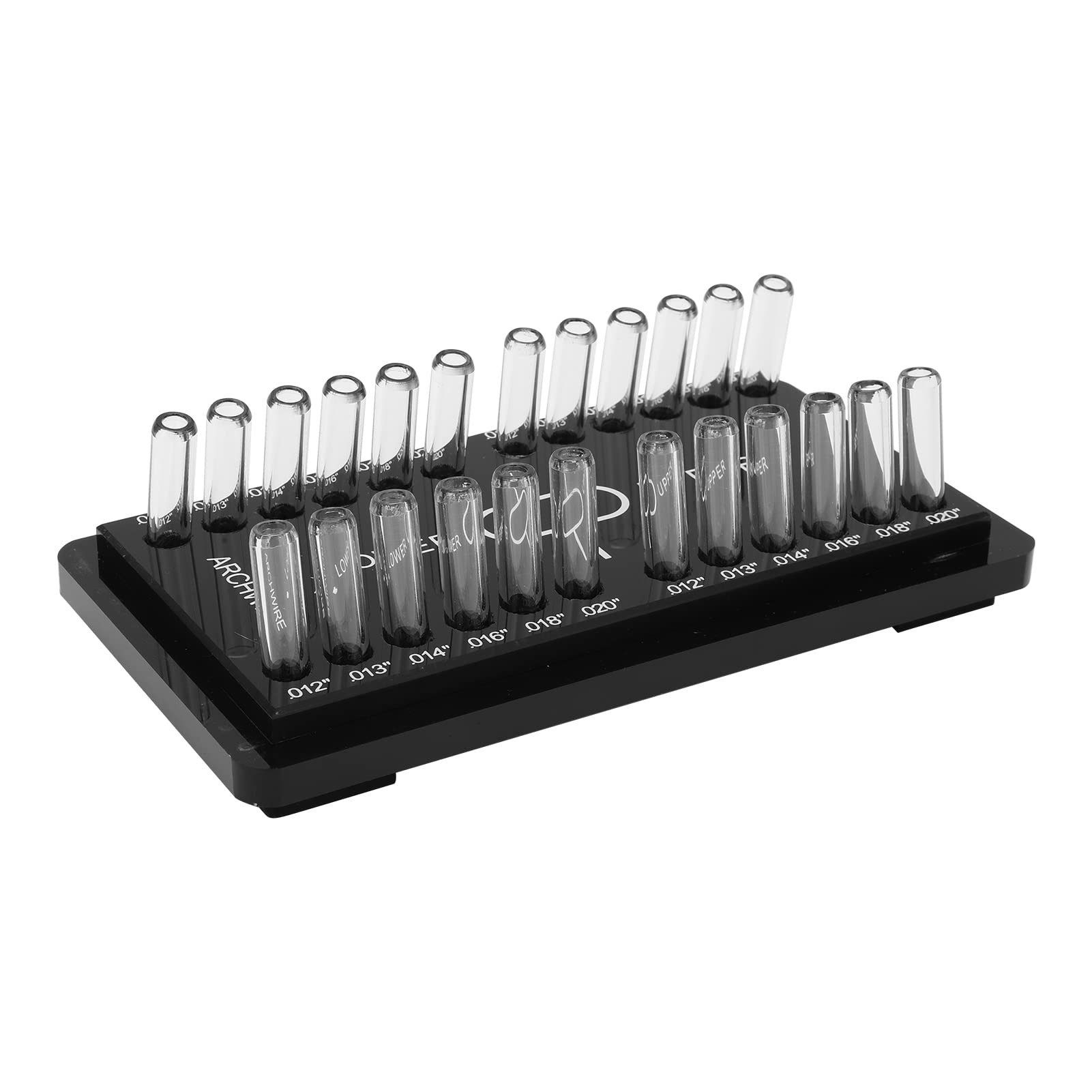 Boîte de rangement orthodontique en fil d'arche, support pratique pour matériaux orthodontiques et consommables oraux dans les hôpitaux