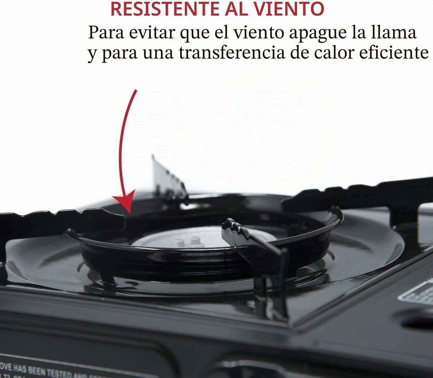 Gas One Portable Butane Camping Stove with Case: Automatic Ignition, Precise Heat Control - Camping & Tailgating and Outdoor Cooking