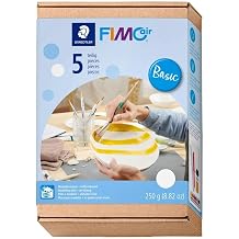 FIMOair Modelling Clay Set, Basic, Air-Drying Clay Clay for Creative Projects