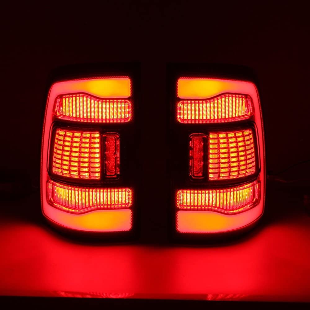 Luz Trasera LED Para Dodge RAM 1500 2500 3500 2008-2018 (y 2019+) – Completa, Izquierda O Derecha