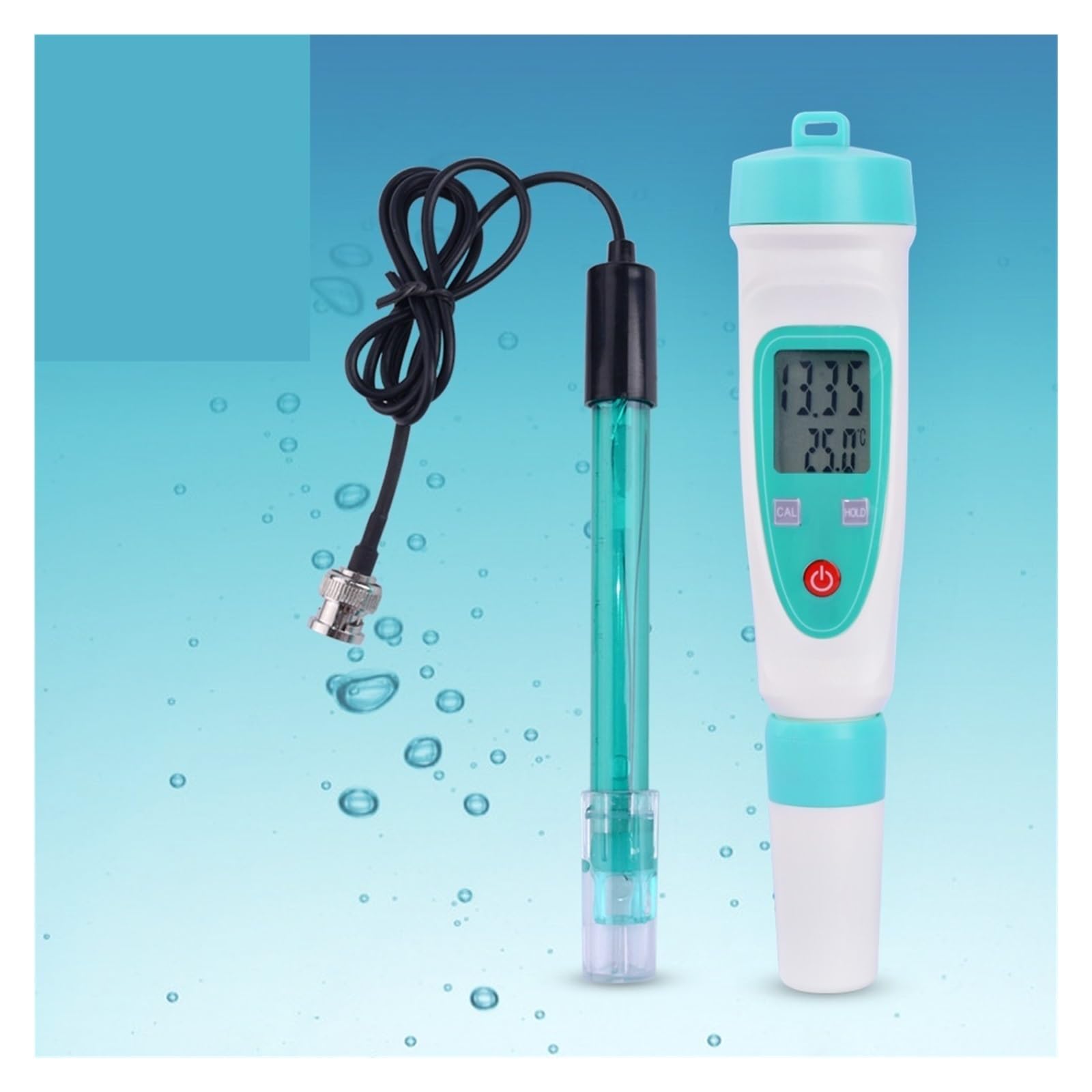 Cyfrowy miernik pH, Miernik PH PH-220W długopis kwasowości Tester wartości wysoka dokładność cyfrowy miernik testowy jakości wody(PH-220W)