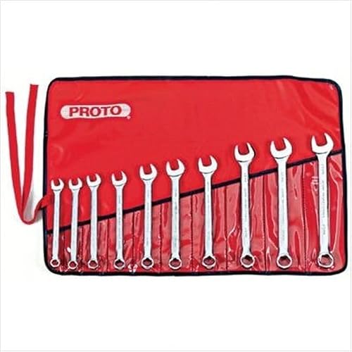 Miniatura 3 de Proto - Juego de llaves ASD combinadas métricas satinadas de 12 Pt. 0.276 in-1.260 in (J1200P-MASD)