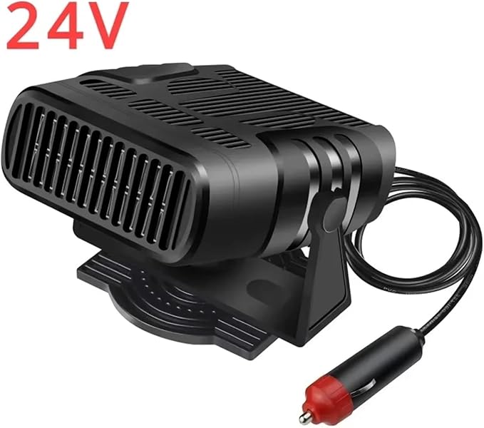 Calefactor Eléctrico Portátil 12V 200W Convector 2 Velocidades para Auto miniatura 4