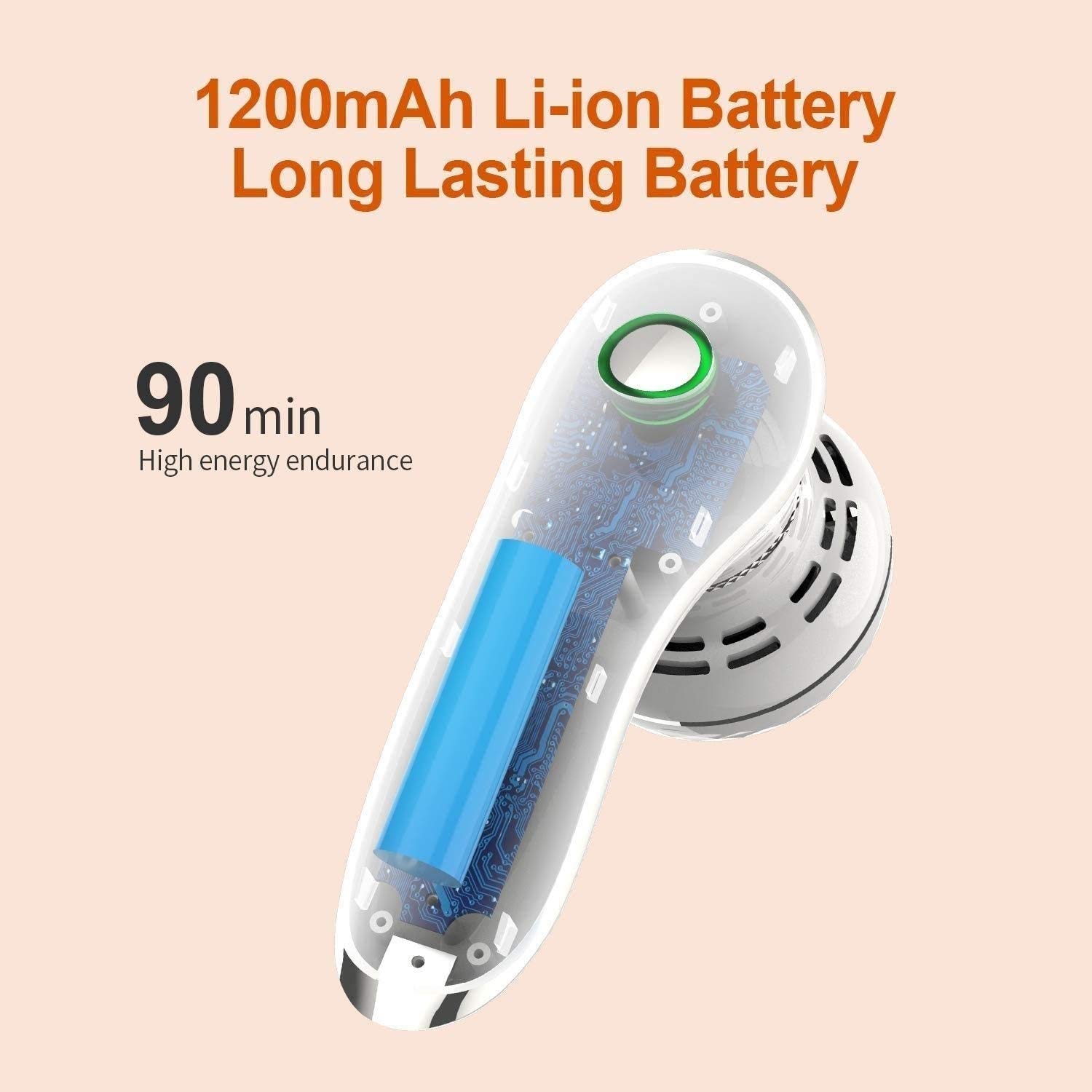 Portable vuoto elettrica adsorbimento piede Grinder, piedi elettrici USB rimozione del callo, lima del piede piede di Pedicure cura Strumenti, Dual-Speed ​​Callus Remover for Dead Skin hard Incr
