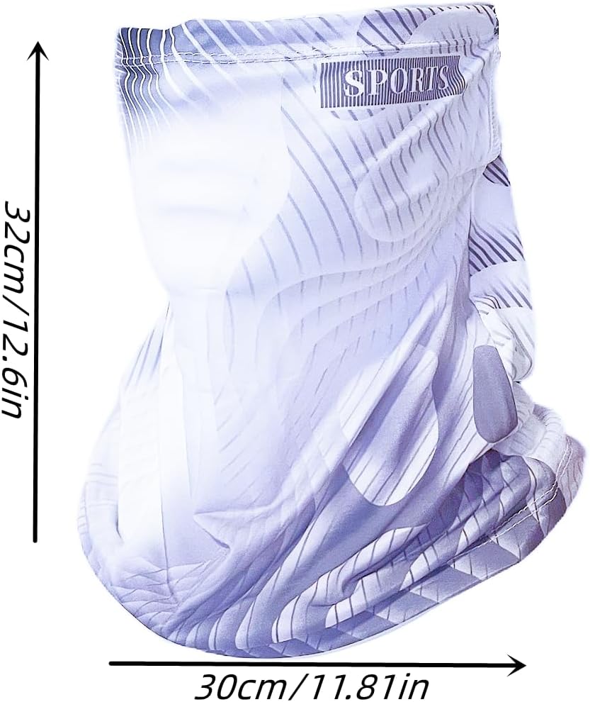 Cooling Neck Gaiter Sun Protection Scarf Windproof Face Cover Sport Face Mask for Men Women - Image 3