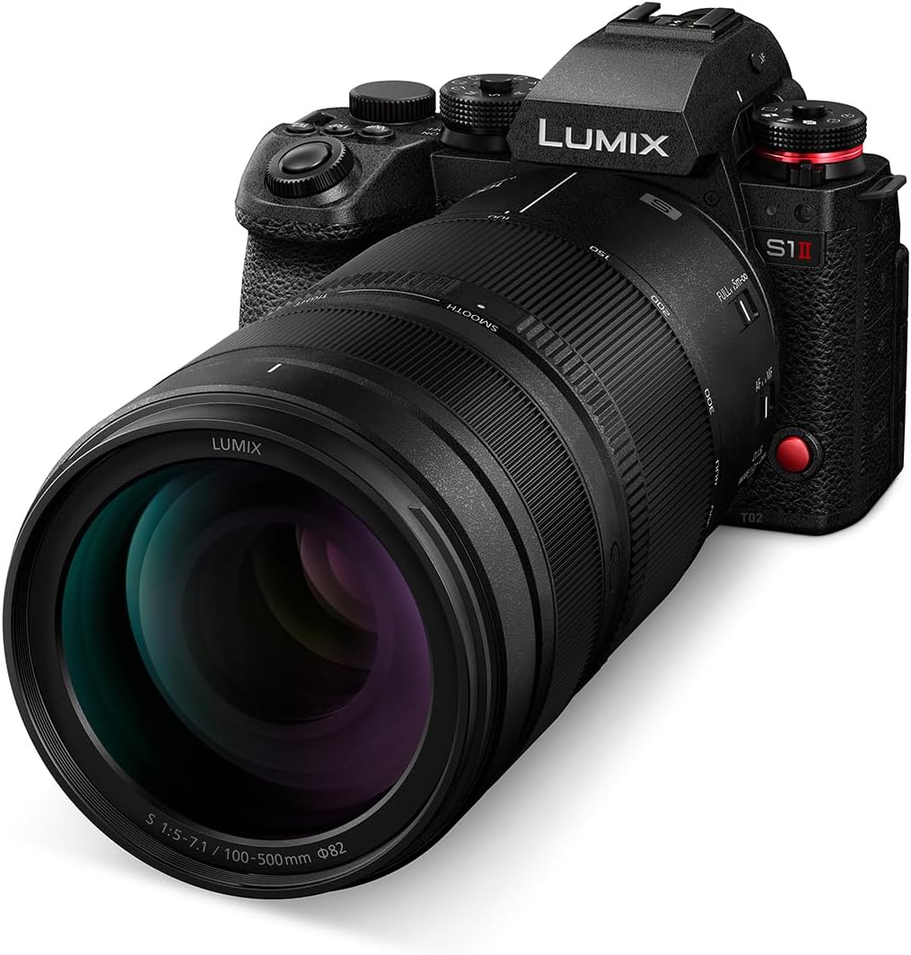 Panasonic LUMIX S Series 100-500mm F5-F7.1 Ultra Telephoto L-Mount Lens - S-R100500