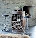 Produktbild Canett Furniture Rosey Weinfass Weinregal Aus Holz Flaschenregal Fass, Tisch/Bartisch/Theke, Holz, Braun, 67 x 67 x 90 cm