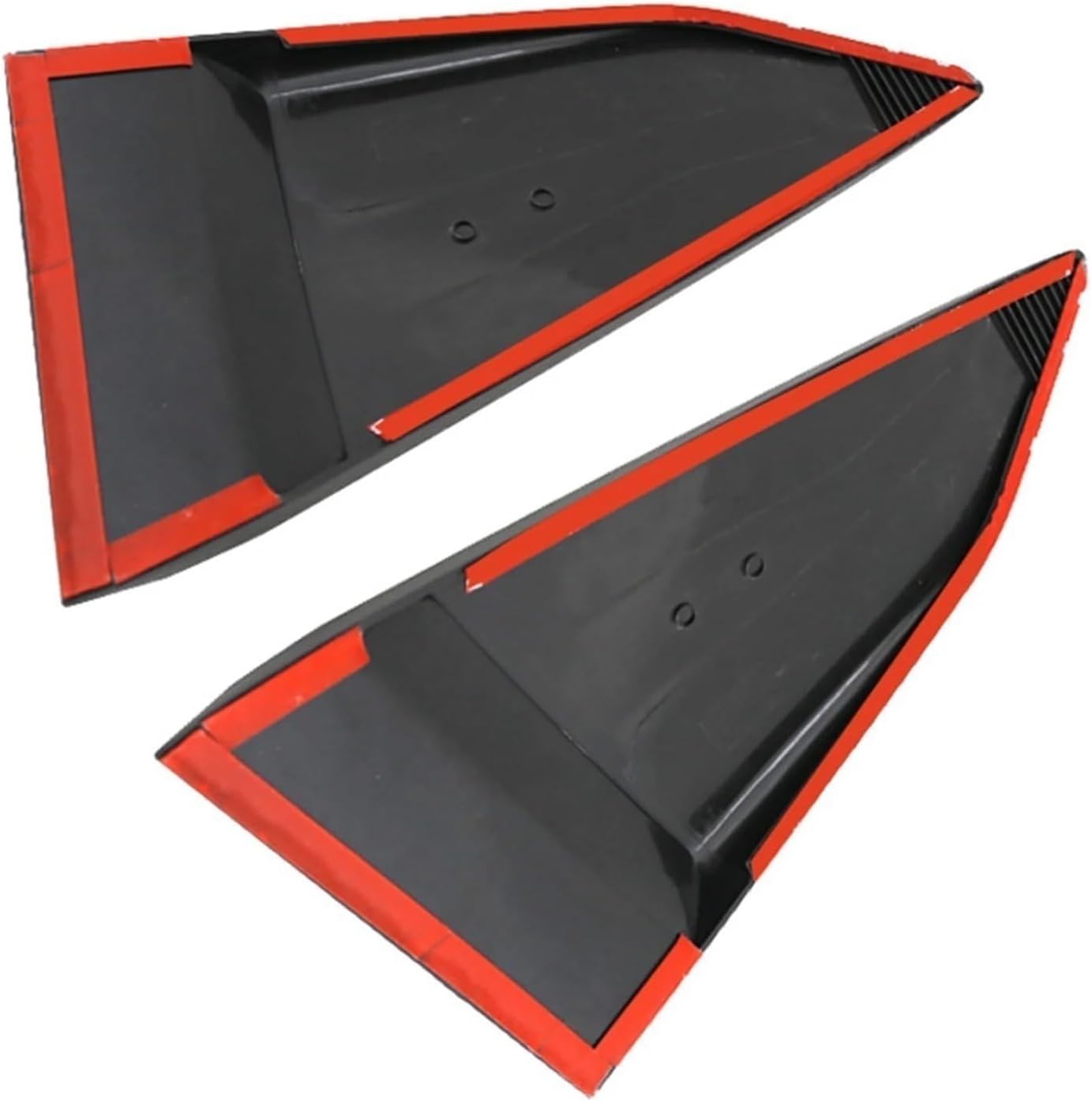 Black Rear Windows Decoration Shutter Cover Trim Compatible for Camaro 2016-2019 Side Window Louver