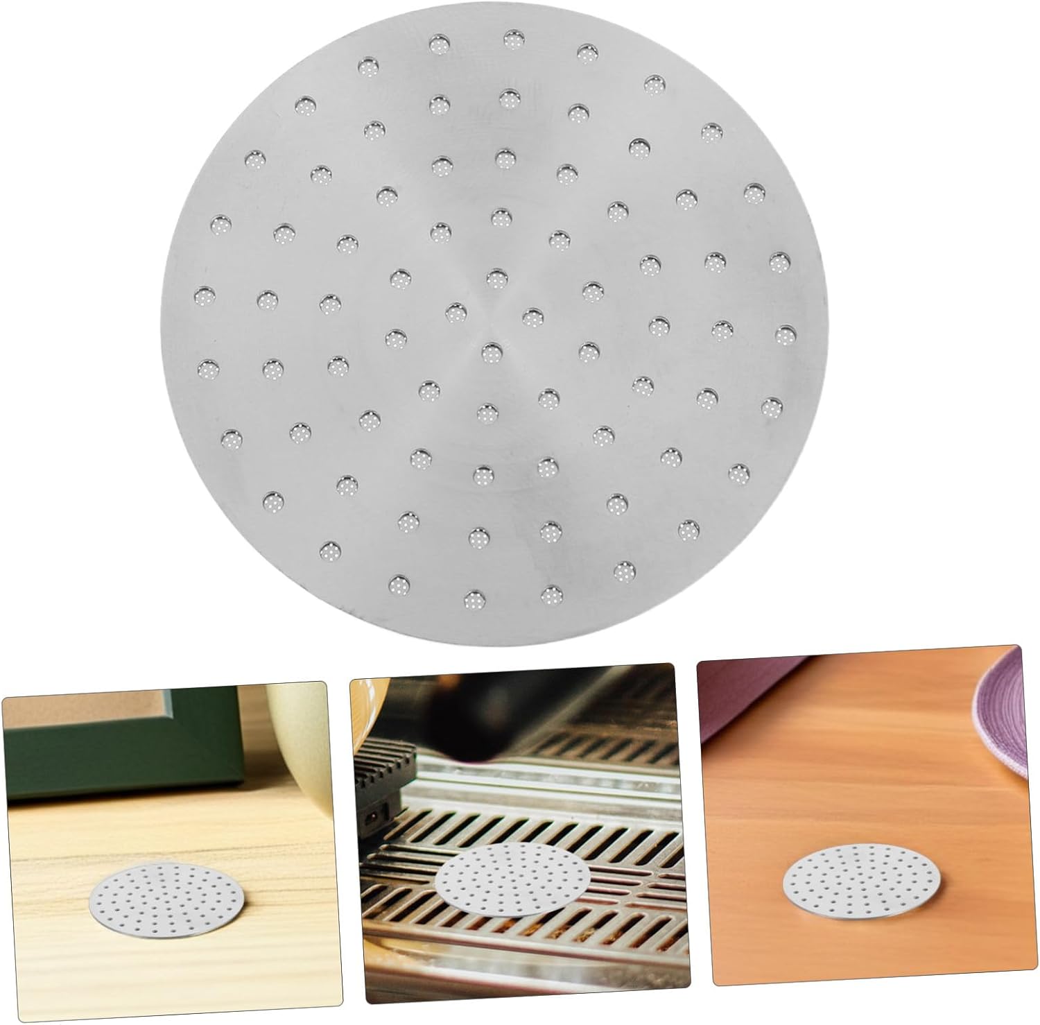 Stainless Steel Espresso Filter Screen for Coffee Machines Reusable Coffee Filter Disk with Precision Mesh for Even Extraction for Home and Office Use