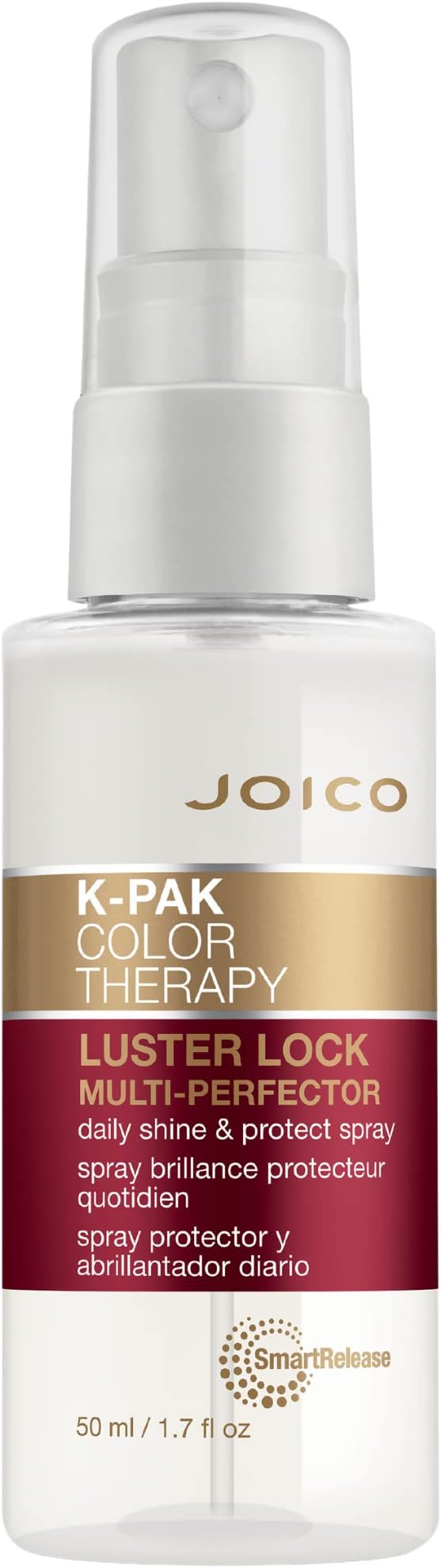 K-PAK Color Therapy Luster Lock Multi-Perfector Daily Shine & Protect Spray | For Color-Treated Hair | Instantly Detangle | Control Frizz | Boost Shine | With African Maketti & Argan Oil