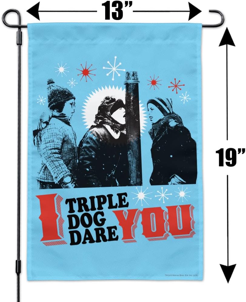 A Christmas Story I Triple Dog Dare You Garden Yard Flag