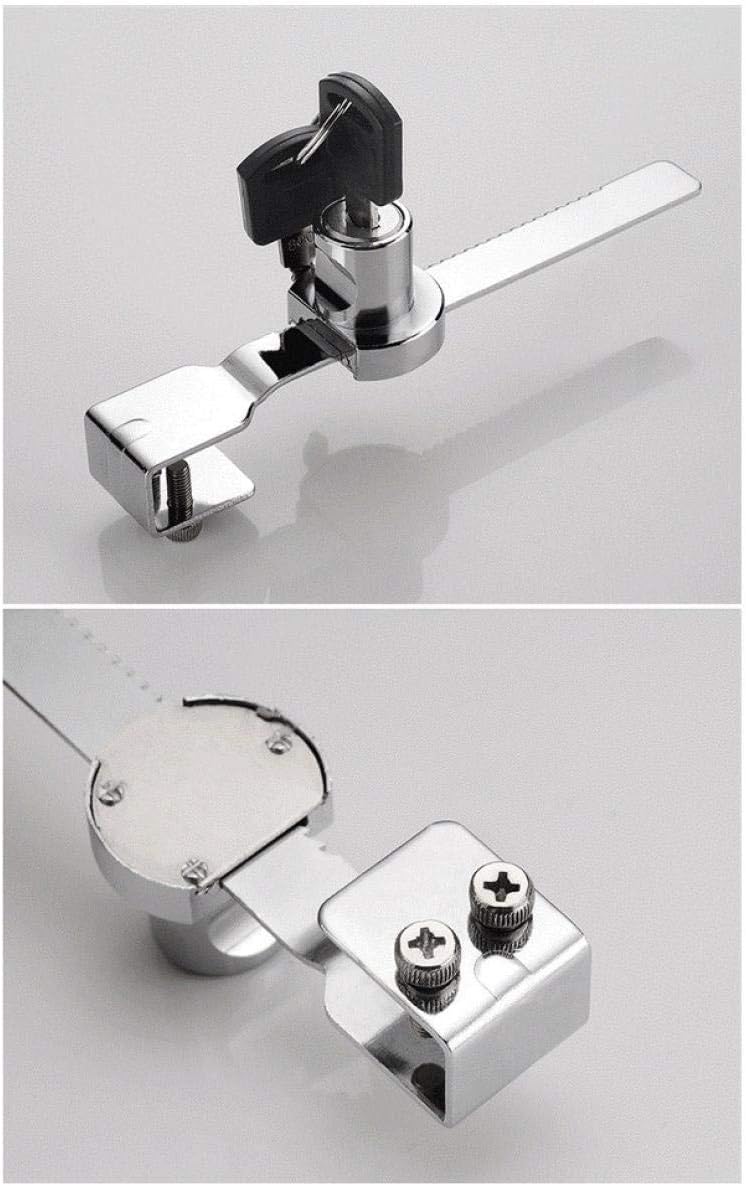 Letterbox Lock, Drawer Lock, Vivarium lockGlass Sliding Door Lock Cabinet Door Saw Tooth Lock Show Cabinet Lock File Cabinet File Cabinet Freezer Lock / 1PCS-318 / Open(328/Single Open)