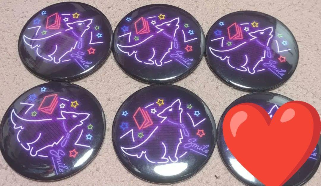 ワイテルズ Nakamuヴィレッジヴァンガード 缶バッジ 10個セット