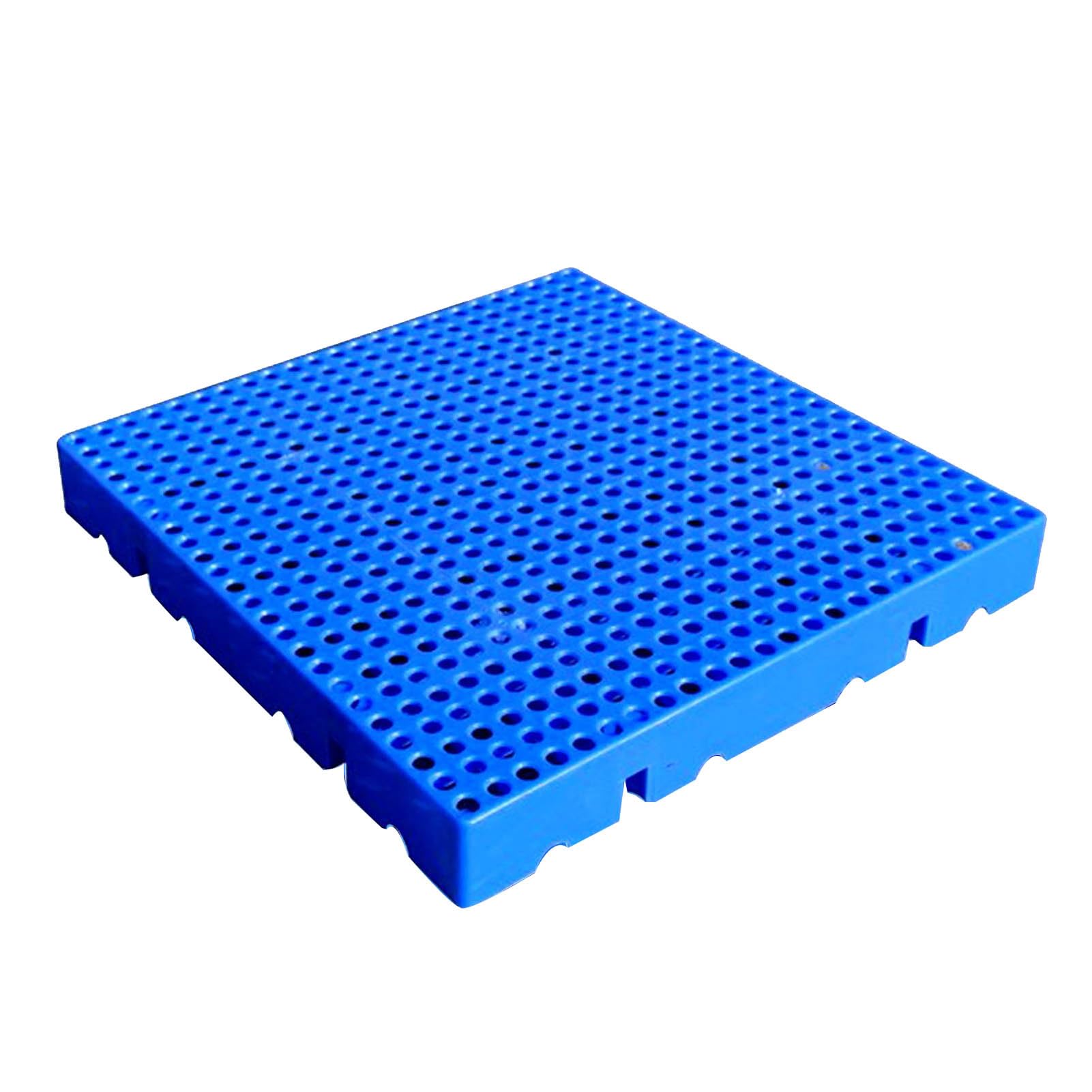 Paletas de almacenamiento de plástico apilables e impermeables para cargas ligeras