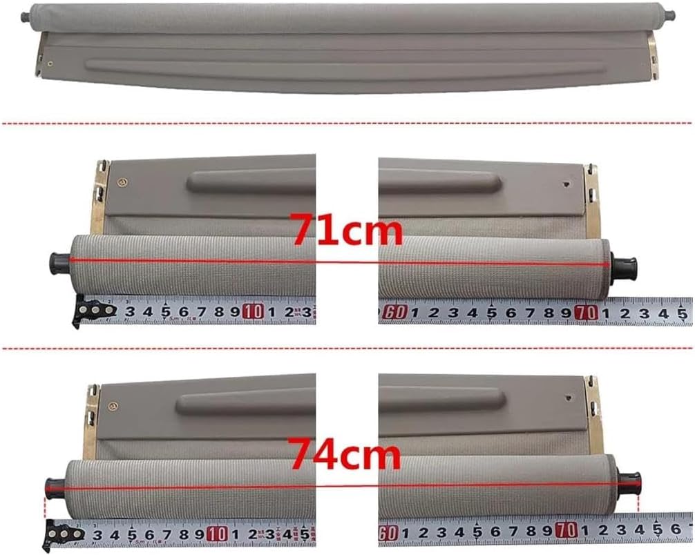 Car Panorama Sunroof Sunshade Curtain Cover Assembly for Opel Insignia Sport Tourer 2009 2010 2011 2012 2013 2014 2015 2016 2017(Beige)