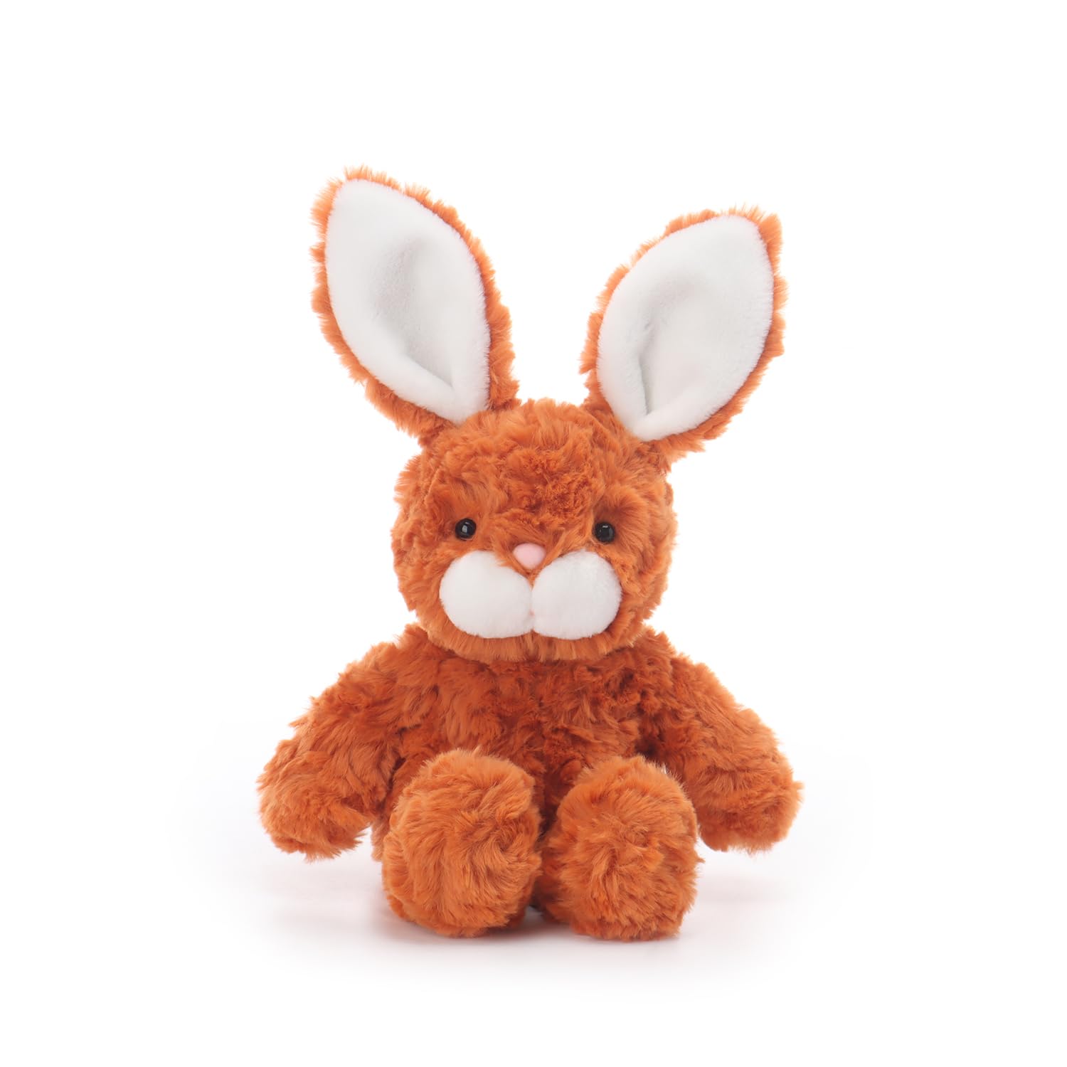 Apricot Lamb Orange Soft Bunny Rabbit Plushies Stuffed Animals for Baby Girl and Boy, Soft Cute Plush Toys for Kids, 7.9 Inches — image 1