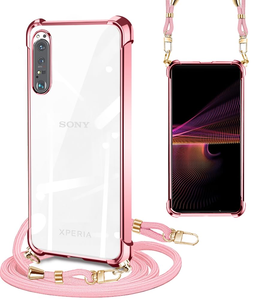 Amazon.co.jp: PAILAIMEN Xperia 1 III クリア ケース ショルダー 