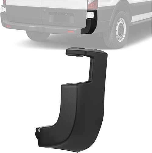 HECASA Cubierta de tapa lateral de parachoques trasero compatible con Ford Transit 150 250 350 350 350HD 2015-2019 Reemplazo para CK4Z-17F774-DC
