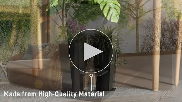 Amazon.com : Elevens Set of 2 Tall Outdoor Planters 24 Inch