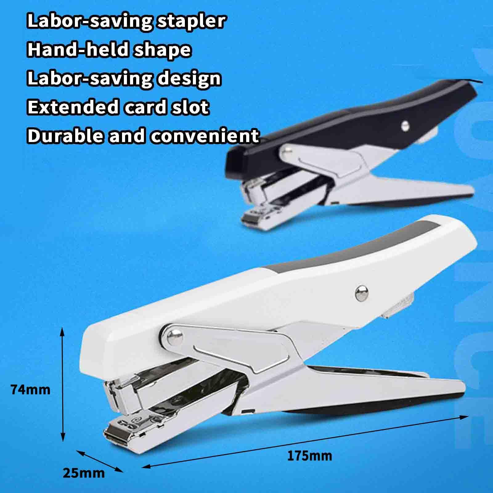 BAYTORY Mini-Heftgerät Set - 2 Stück Mit 800 Klammern