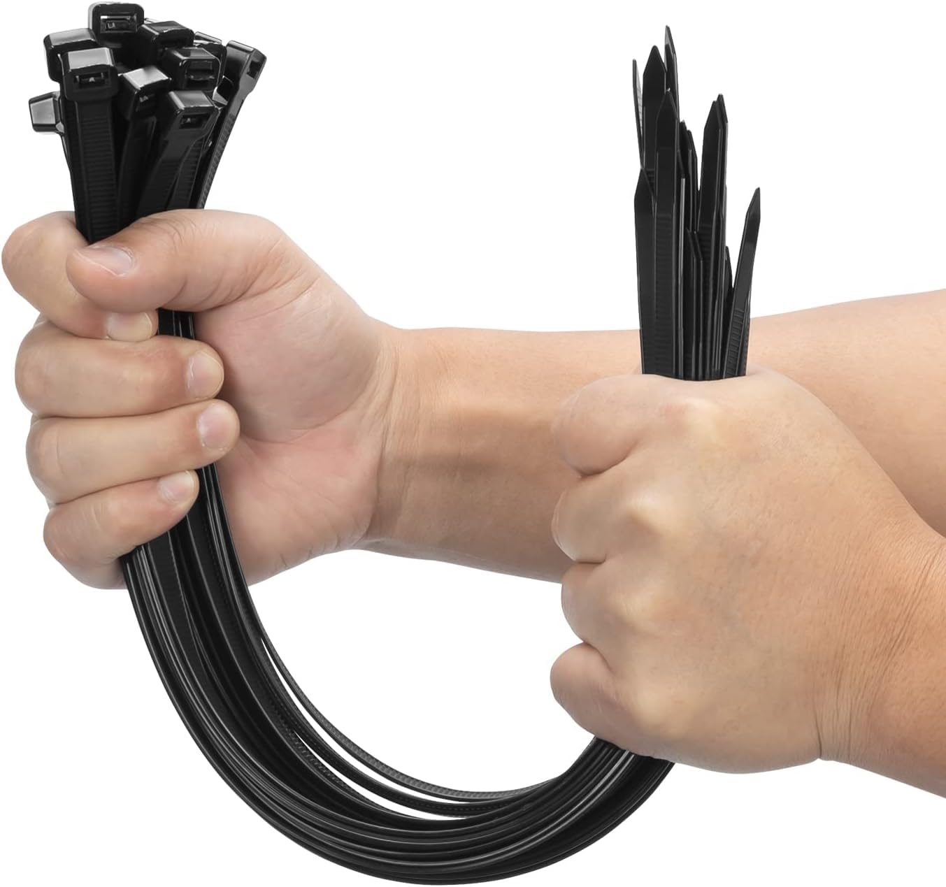 Amazon.com: XINGO 16 Inch Black Large Zip Ties Heavy Duty 500 Pack