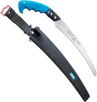 Samurai GCM-240-MH Patent Curved Blade Saw, Replacement Blade Type with sheath, Challenge, Medium 9.4 inches 240 mm