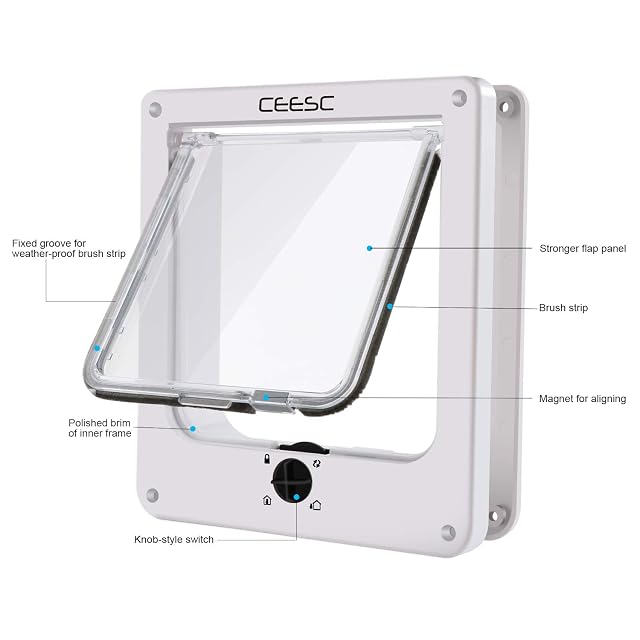 Foto 6 de 7 de CEESC Aleta Grande para Gatos (tamaño Exterior 29,5 x 24,5 cm)