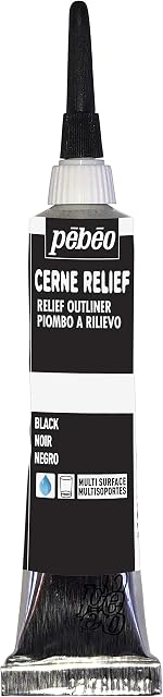PEBEO INC PEBEO CERNE Relief Black, 20 ml (Pack of 1)