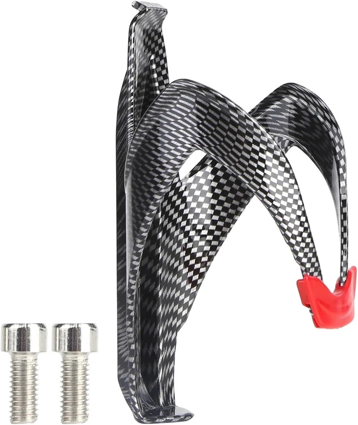 Fiber Road Bike Bicycle Cycling MTB Water Bottle Holder Cage Bottle Rack Bicycle(Red)