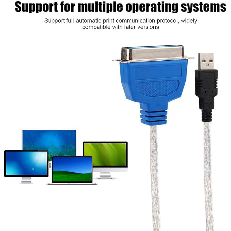 ケーブル アクセサリ 色移り有り プリンターケーブルアダプター パラレルポートプリントケーブルusbから1284へのusb実用的なユニークなデザインデスクトップオフィス クリスマスプレゼント ニューイヤーギフト Yfeduq0oy7 Www Boulevardrestaurants Com