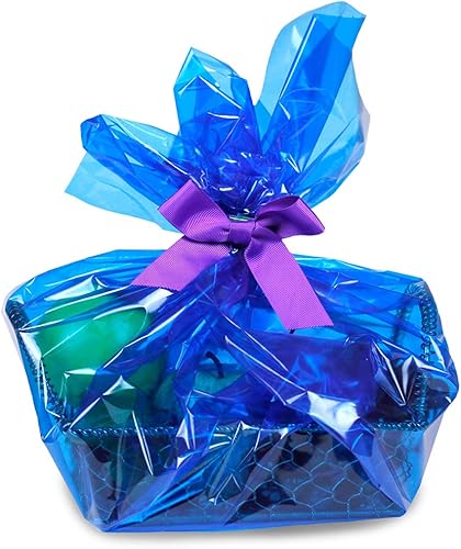 Miniatura 9 de Hygloss Products Rollo de celofán  Envoltura de violonchelo en caja de corte fácil para manualidades, regalos y cestas - 20 pulgadas x 100 pies -