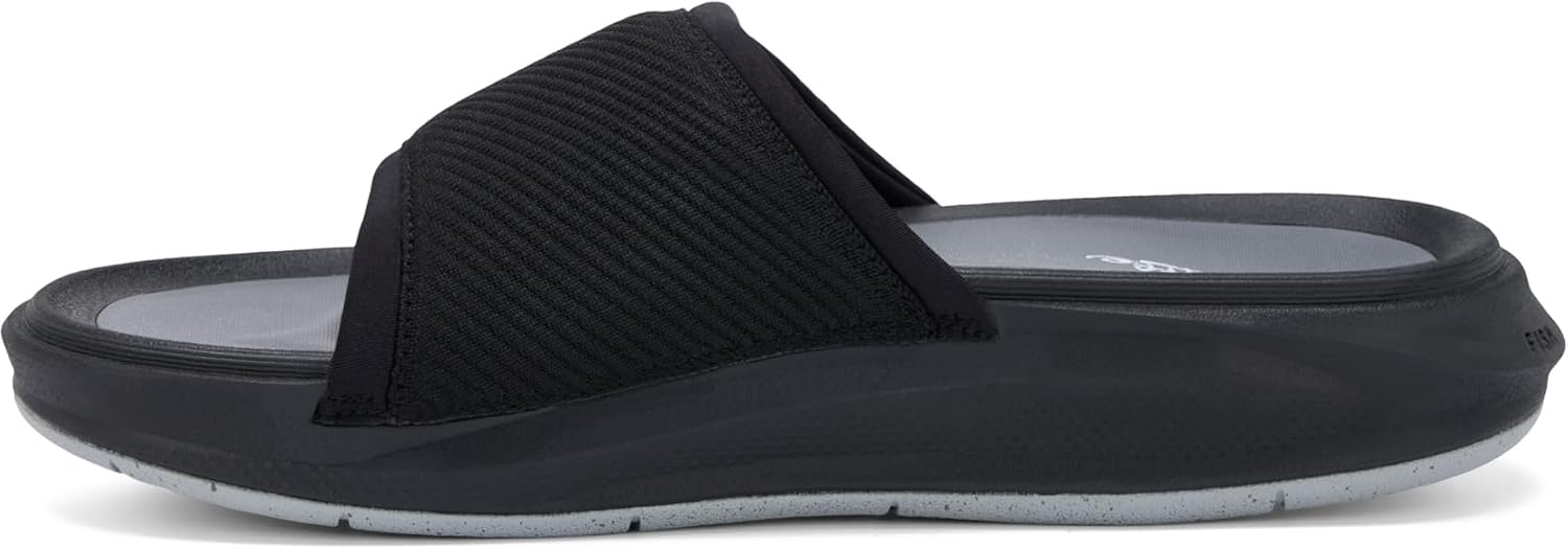 Salt Life Men’s The Breakwater Slide Sandal – Woven Fabric Upper, EVA Midsole, Rubber Outsole for Coastal Comfort