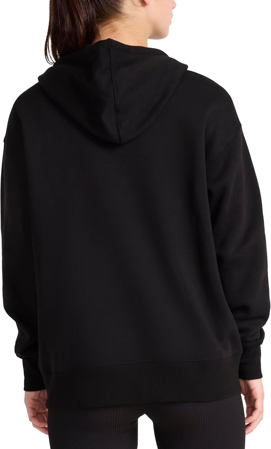 Reebok womens Embroidery Full-zip Hoodie, Standard Fit, Midweight Cotton-poly Fabric - Image 2