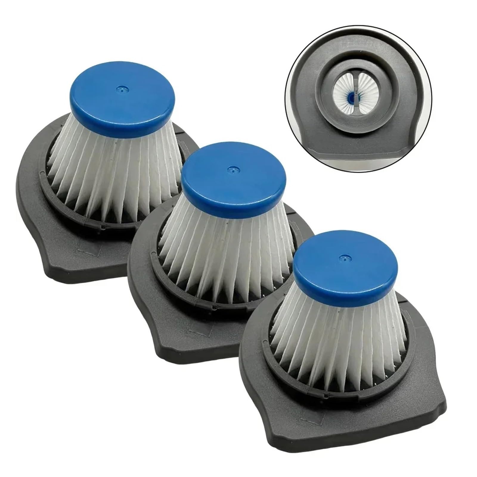 Filtro De Repuesto Lavable, Compatible Con BLACK, DECKER Dustbuster Compatible Con Todos, Compatible Con Aspiradoras De Mano De La Serie HLVCF10(1 PACK)