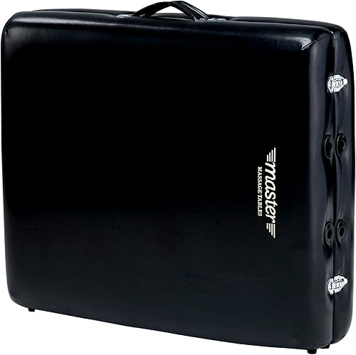 Miniatura 8 de Mesa de masaje portátil Galaxy Therma Top Master Massage de 30 pulgadas Pacakge Beauty Bed Built Black