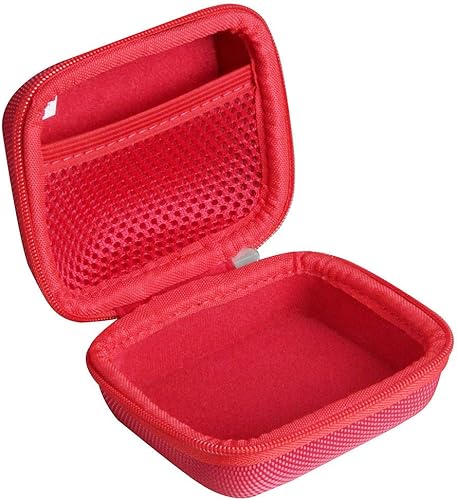 Miniatura 3 de Hermitshell Estuche de viaje para JBL GO2 - Altavoz Bluetooth ultra portátil impermeable (rojo)