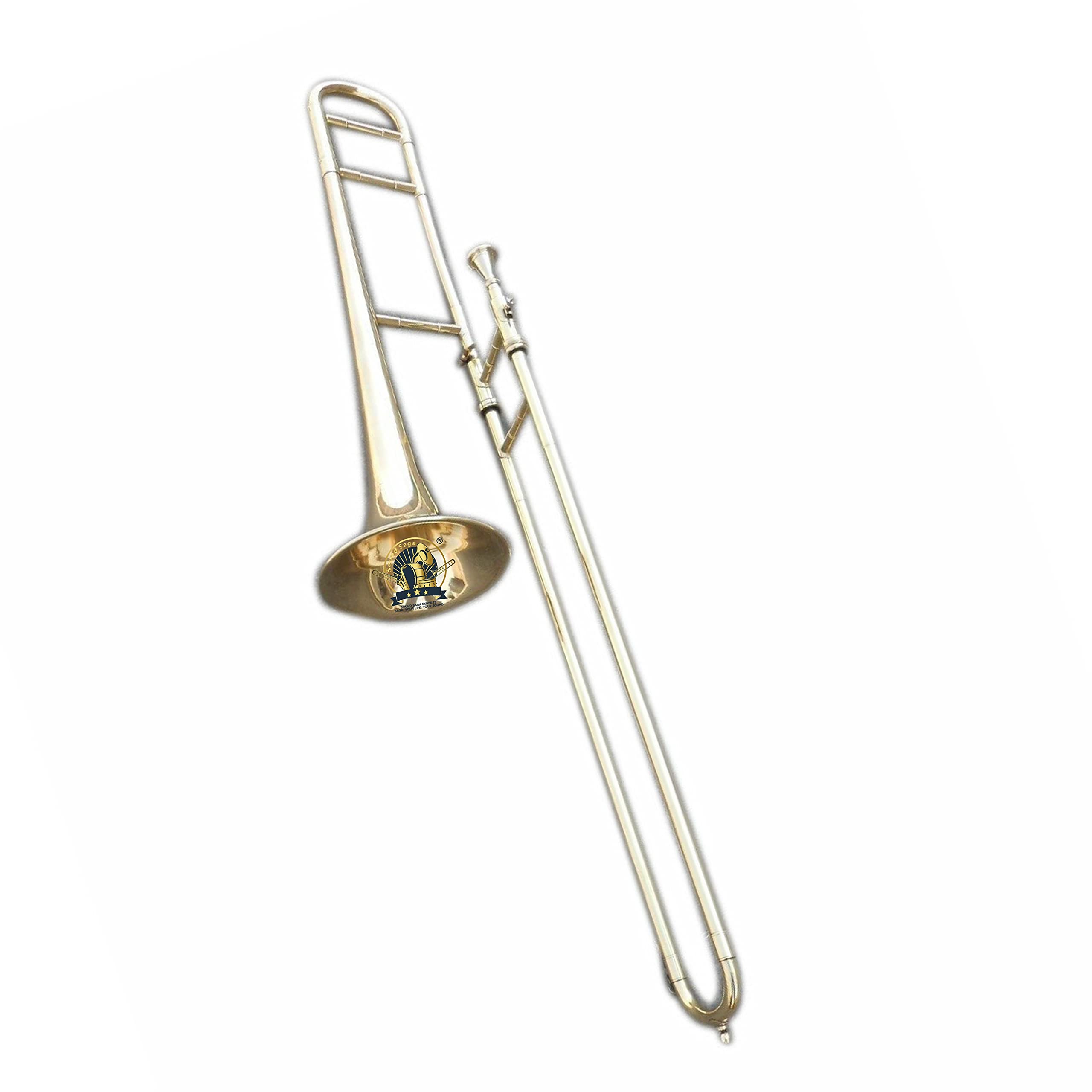 Special Design Slide Trombone, Pleasant Sound Quality & Pitch, With All Accessories, Including Mouthpiece & Case.