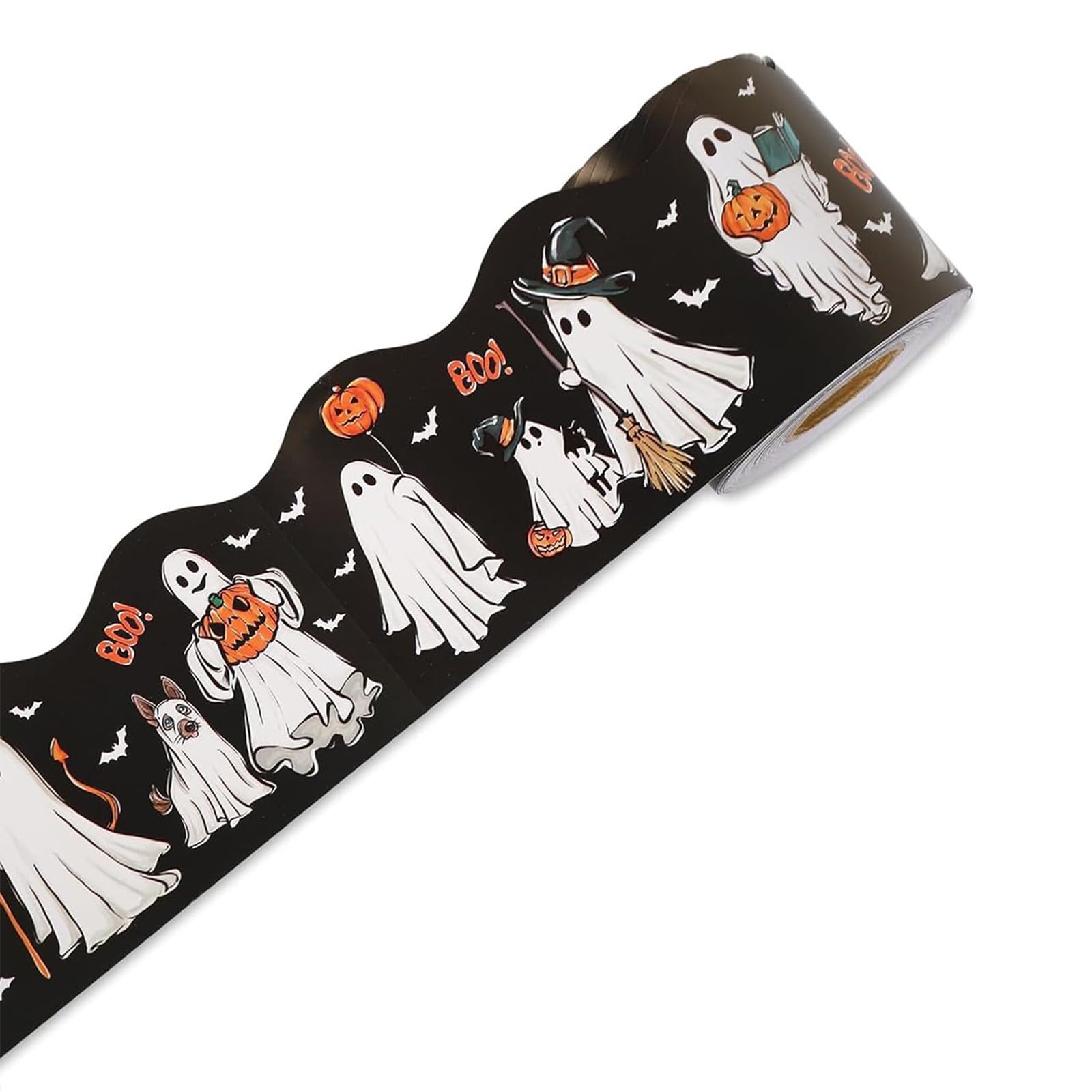 GTYLF 59ft Halloween Borders Trim Wall Sticker Sticker for School Bulletin Chalkboard Decoration Bulletin Board Borders Trim Board