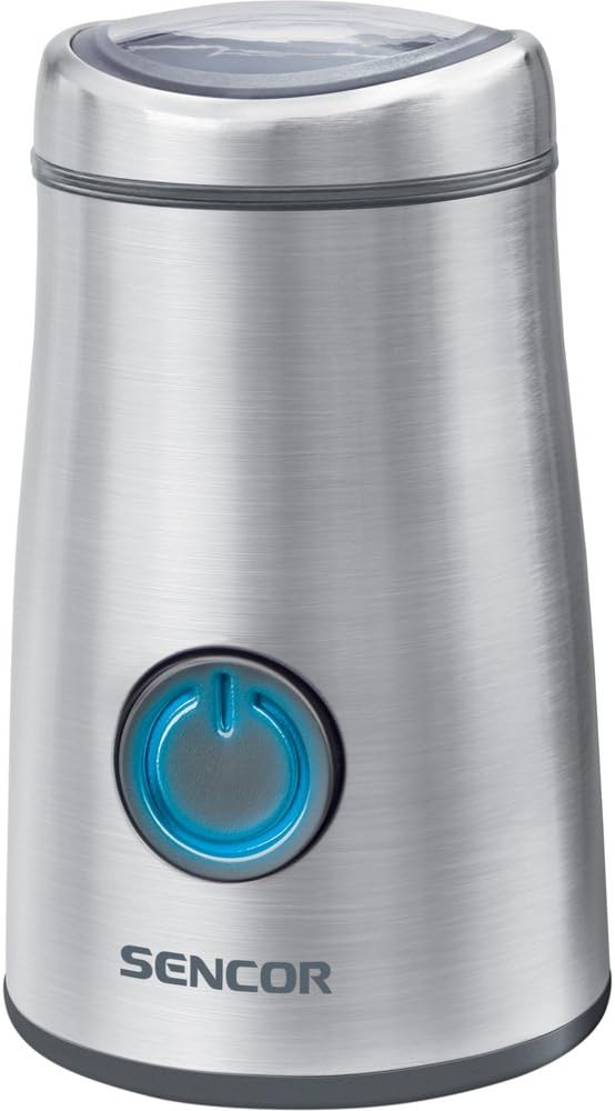 Macinacaff&egrave; De'Longhi KG 520.M - 150W, Macinatura Regolabile 18 Livelli, Contenitore Da 350 G, Argento