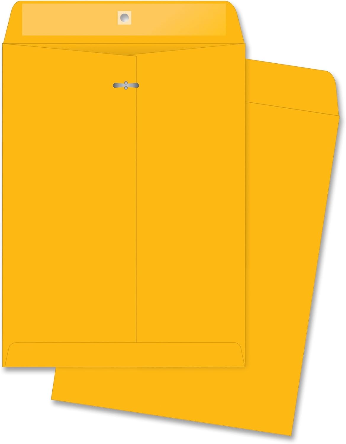 Business Source 32 lb Kraft Clasp Envelopes, Brown Kraft, 10"x13" (04426)