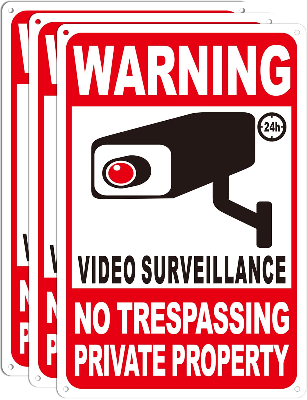 Cartello In Metallo Con Scritta In Inglese Warning Beware Of Dog Will