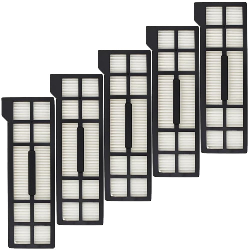 5 Pieces Replacement Filter Compatible with Eufy X10 Pro Omni Robot Vacuum Cleaners, Replacement Parts Filters,5 Filters