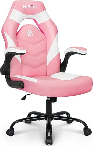 N-GEN Video Gaming Chair Ergonomic Computer Desk Office Chair with