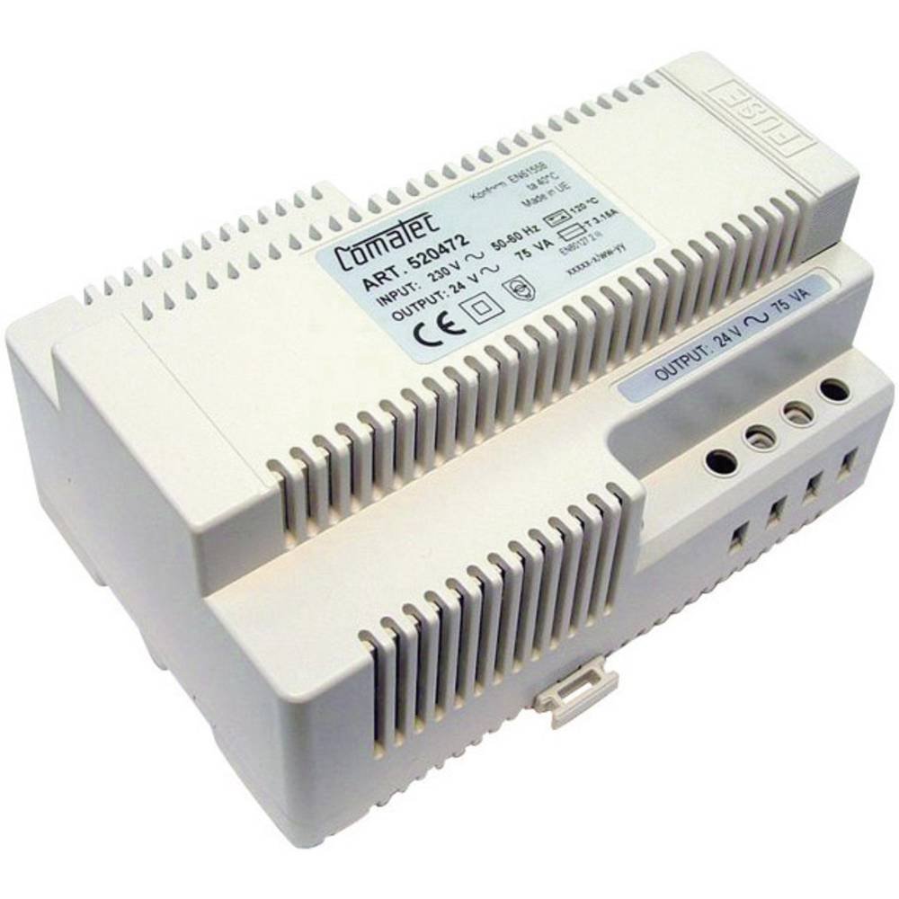 Comatec TBD207524F8 Hutschienen-Netzteil (DIN-Rail) 24 V/AC 3.13 A 75 VA Inhalt 1 St.