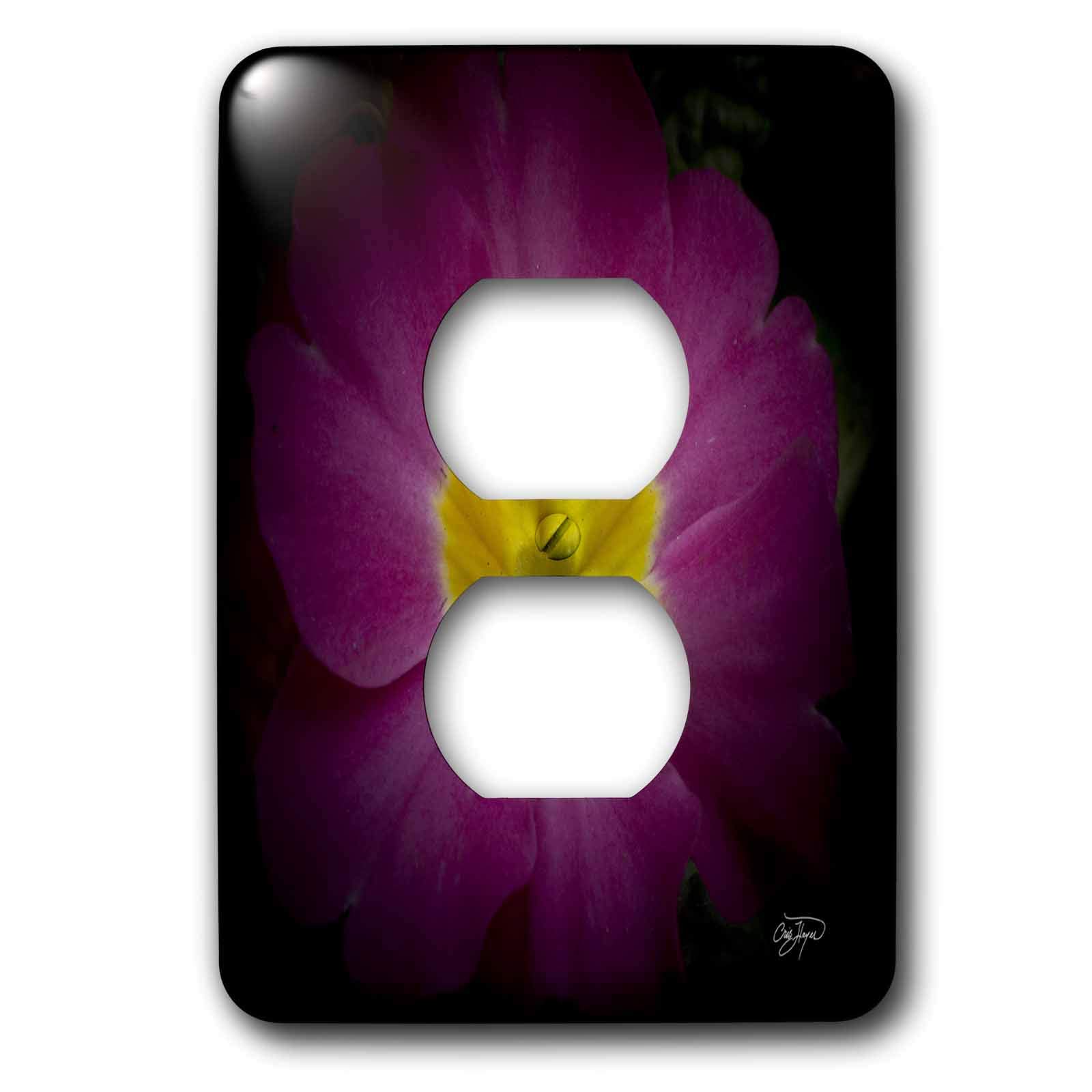 Fleur de Passion Violet cache de sortie centrale haut de gamme 3dRose LSP_49713_6