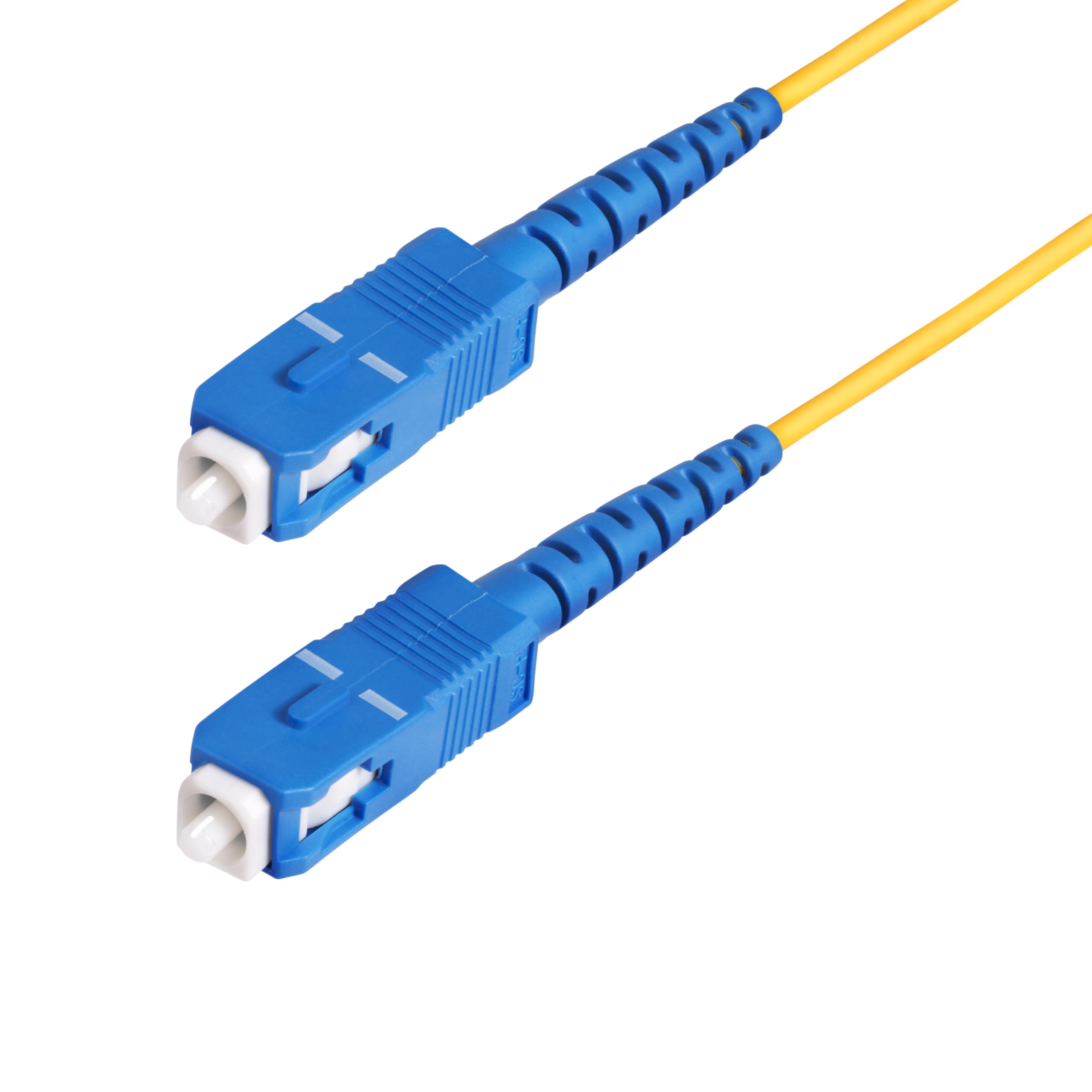 StarTech.​com Cavo in fibra ottica simplex monomodale OS2, SC a SC (UPC) da 100m, 9/​125µm, 40G/​100G, Cavo patch in fibra LSZH