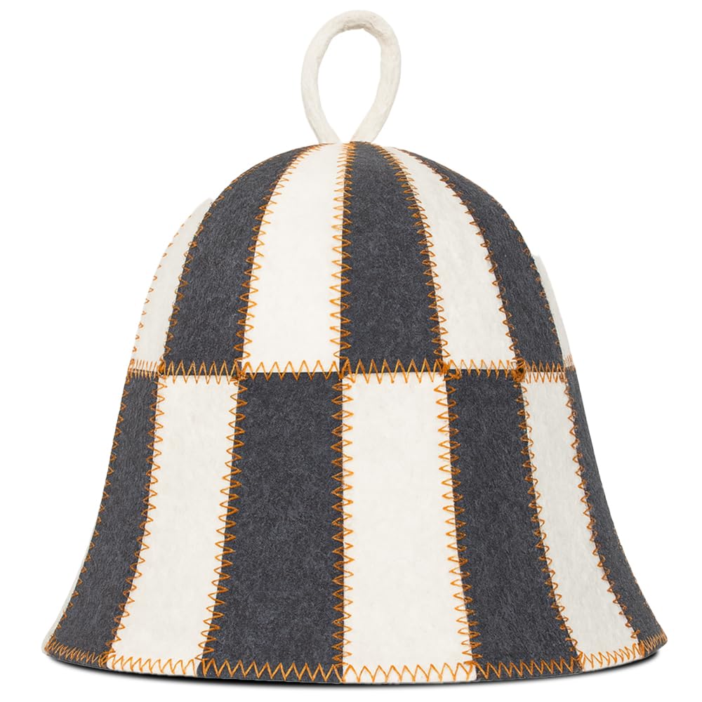 ASKOLD Checkered Wool Banya Hat