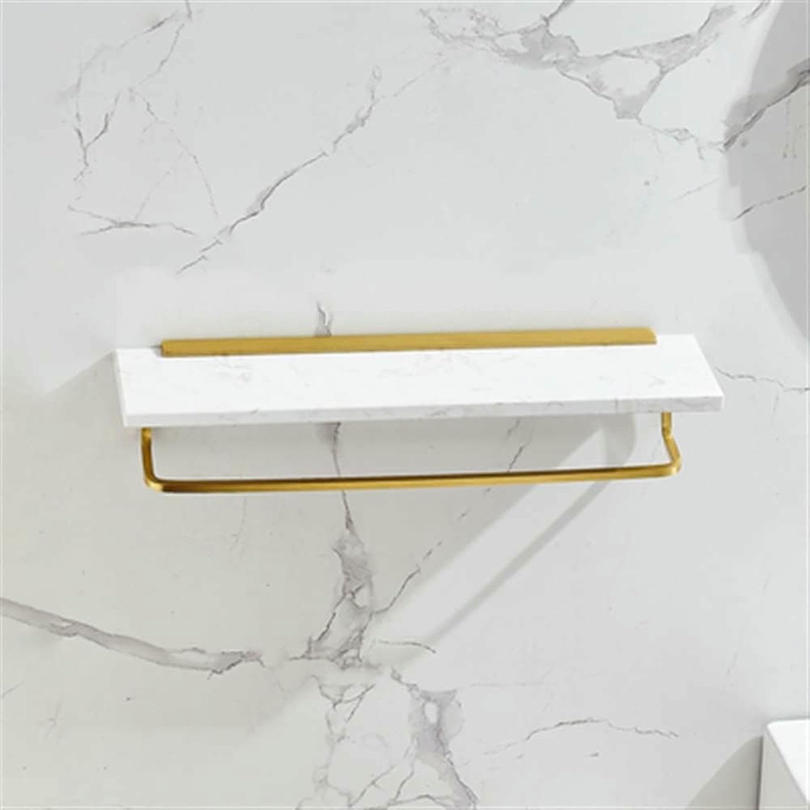 Caddy de douche en aluminium mural pour optimiser le rangement de salle de bain