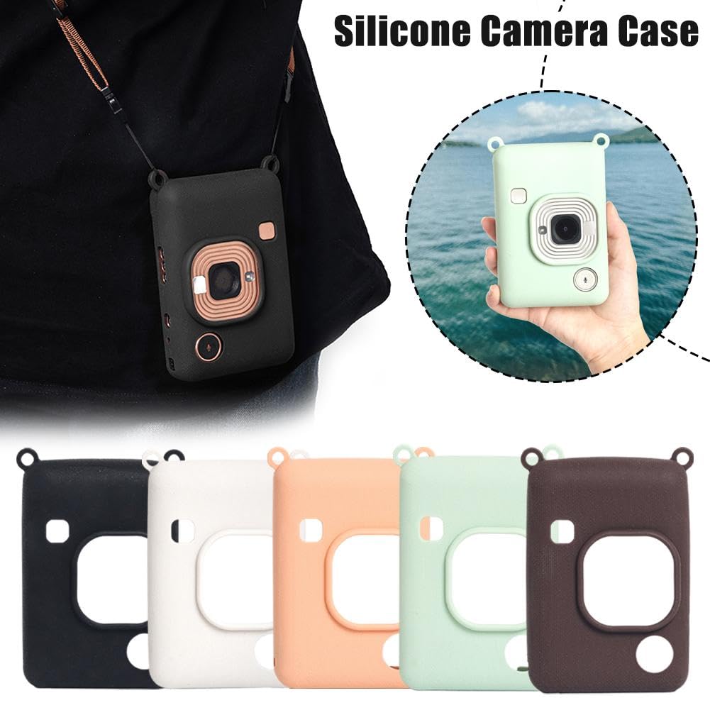 Coque Silicone Pour Mini Liplay – Anti-chocs, Blanc/vert, Ajustée Et Légère